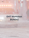 EMT Worksheet Bundle – Digital Download
